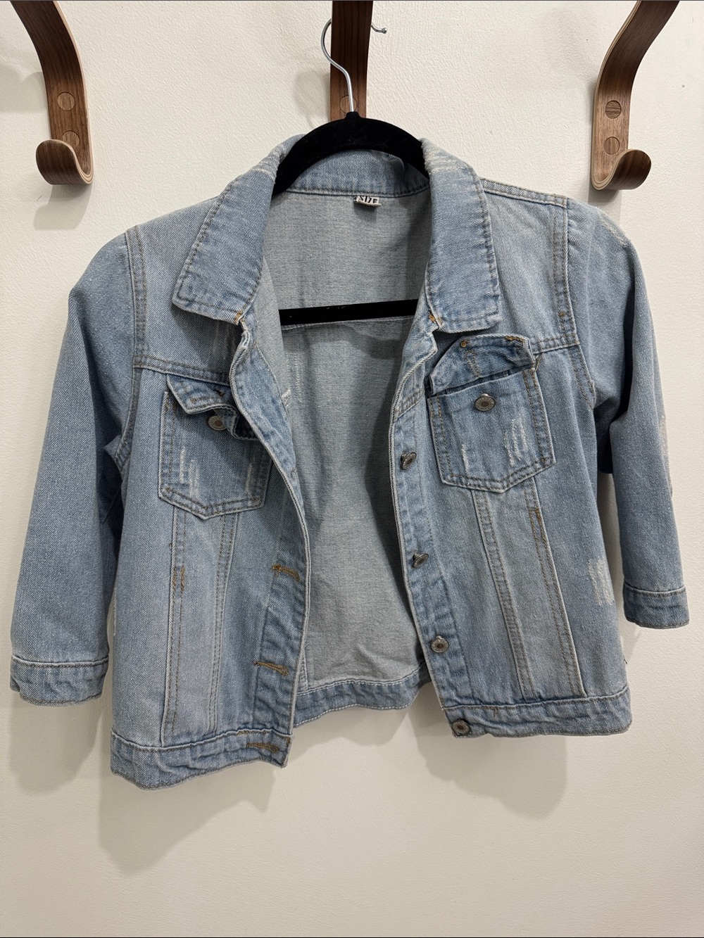 Classic Light Blue Denim Jacket - Casual Women's Coat